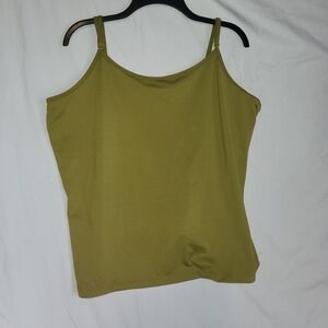 Olive Green Women's Top